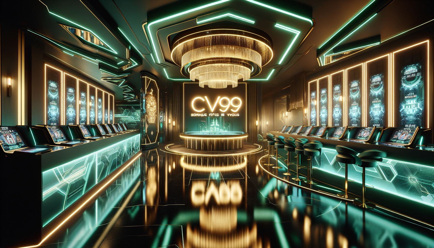 Stylish CV999 bonus showcase for Bangladesh featuring welcome rewards, cashback offers and premium promo benefits in a modern gaming setting