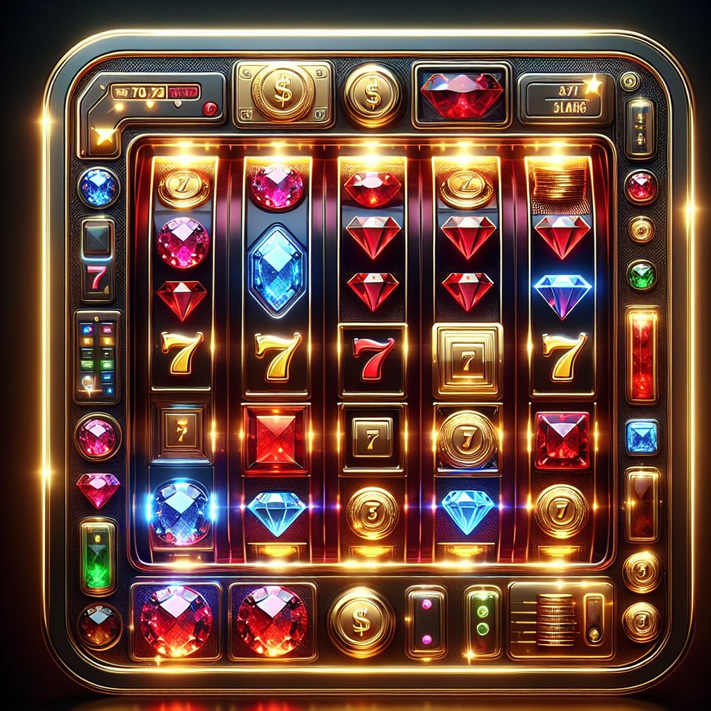 Detailed slot game display with glowing symbols, polished animations, and a sleek modern interface designed for immersive play
